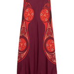 La DoubleJ Sleek Skirt - Vermillion