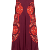 La DoubleJ Sleek Skirt - Vermillion