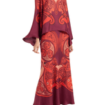 La DoubleJ Sleek Skirt - Vermillion