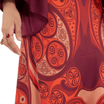La DoubleJ Sleek Skirt - Vermillion