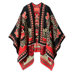 La Doublej Soul Poncho - Vermillion