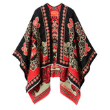 La Doublej Soul Poncho - Vermillion