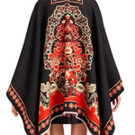 La Doublej Soul Poncho - Vermillion