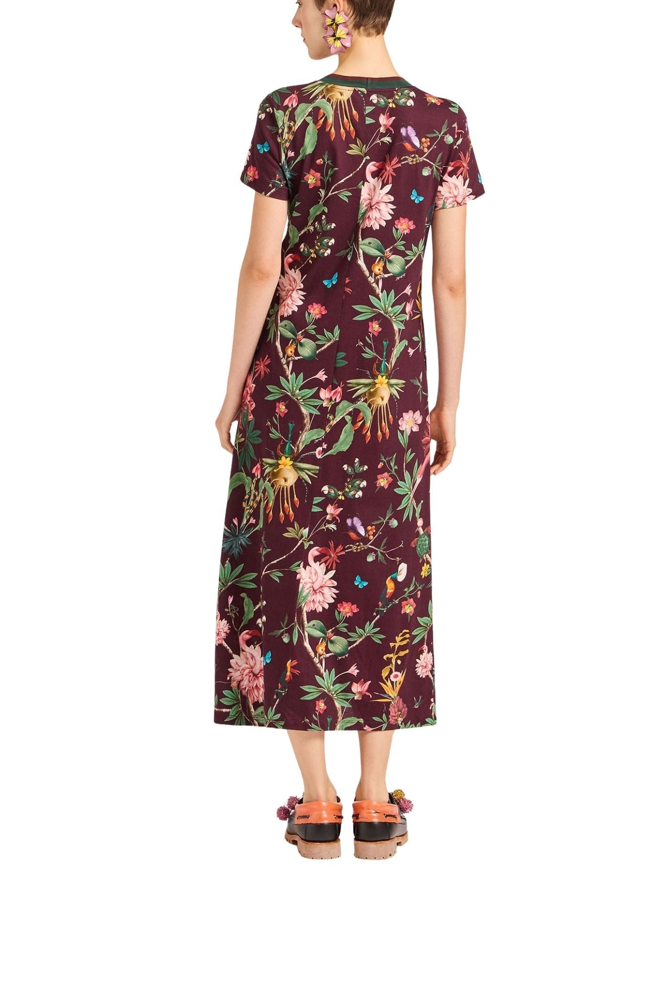 La Doublej Sporty Swing Dress - Vermillion