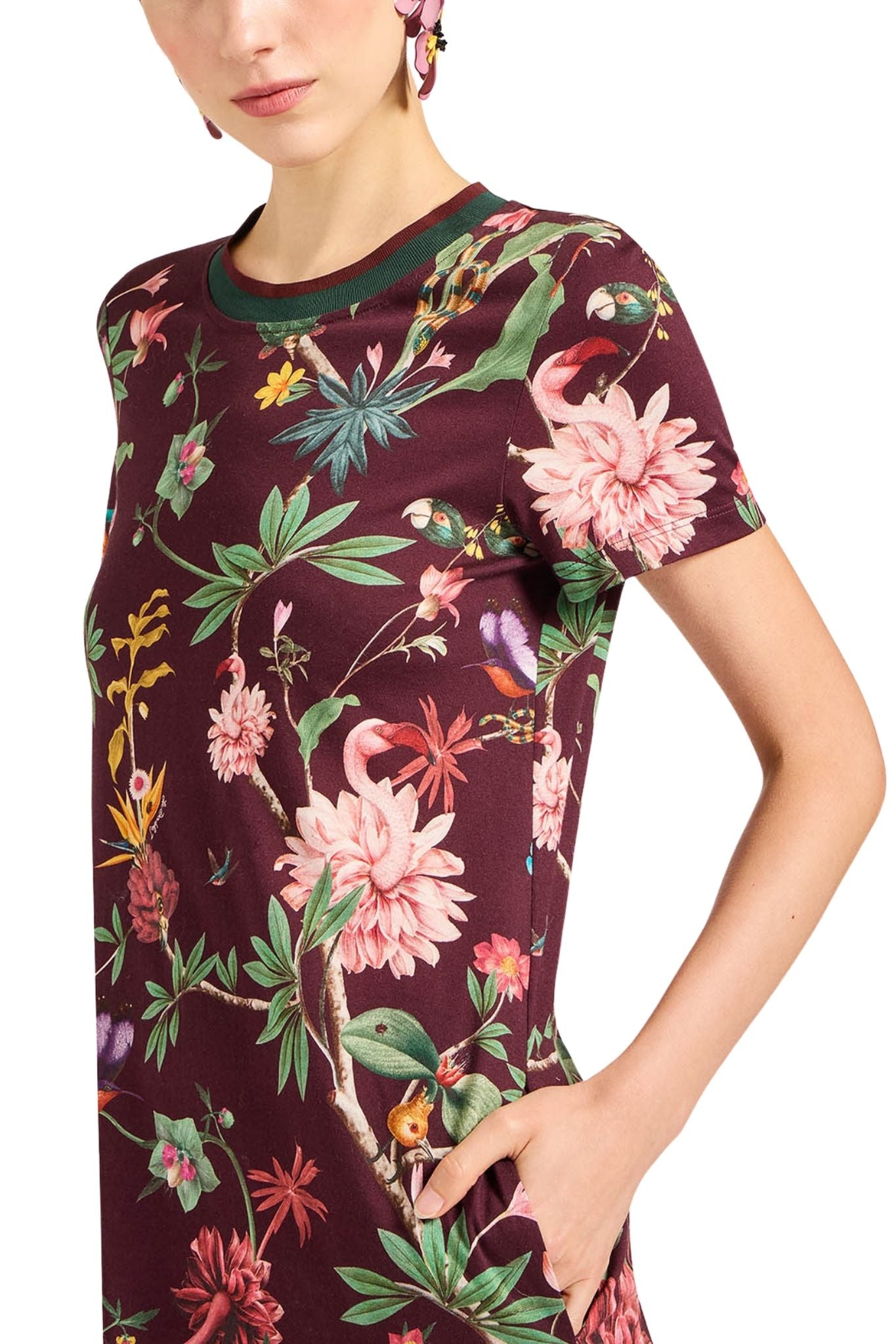 La Doublej Sporty Swing Dress - Vermillion