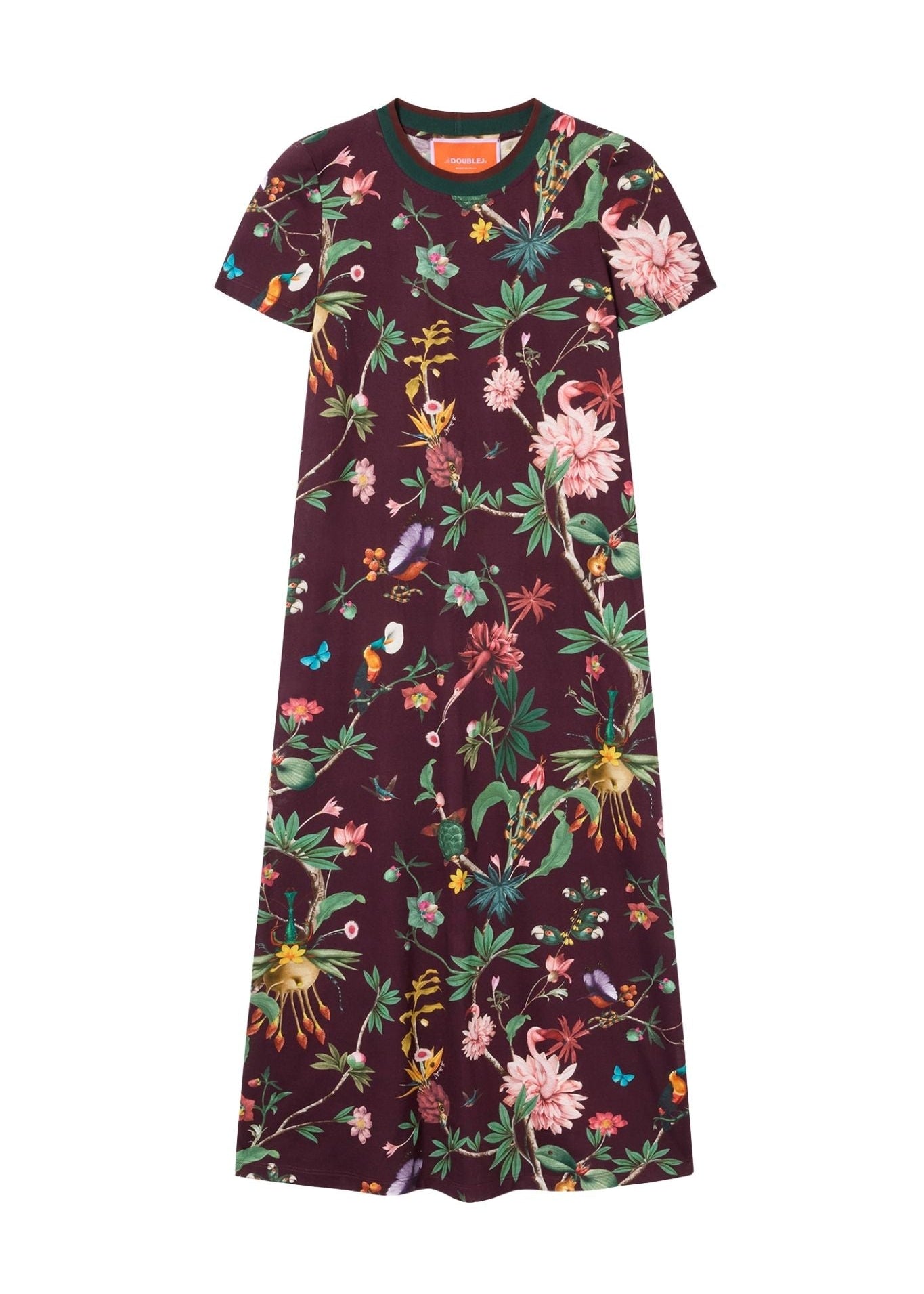 La Doublej Sporty Swing Dress - Vermillion