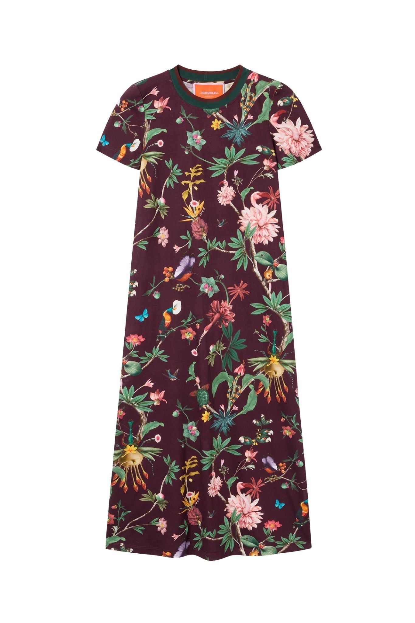 La Doublej Sporty Swing Dress - Vermillion