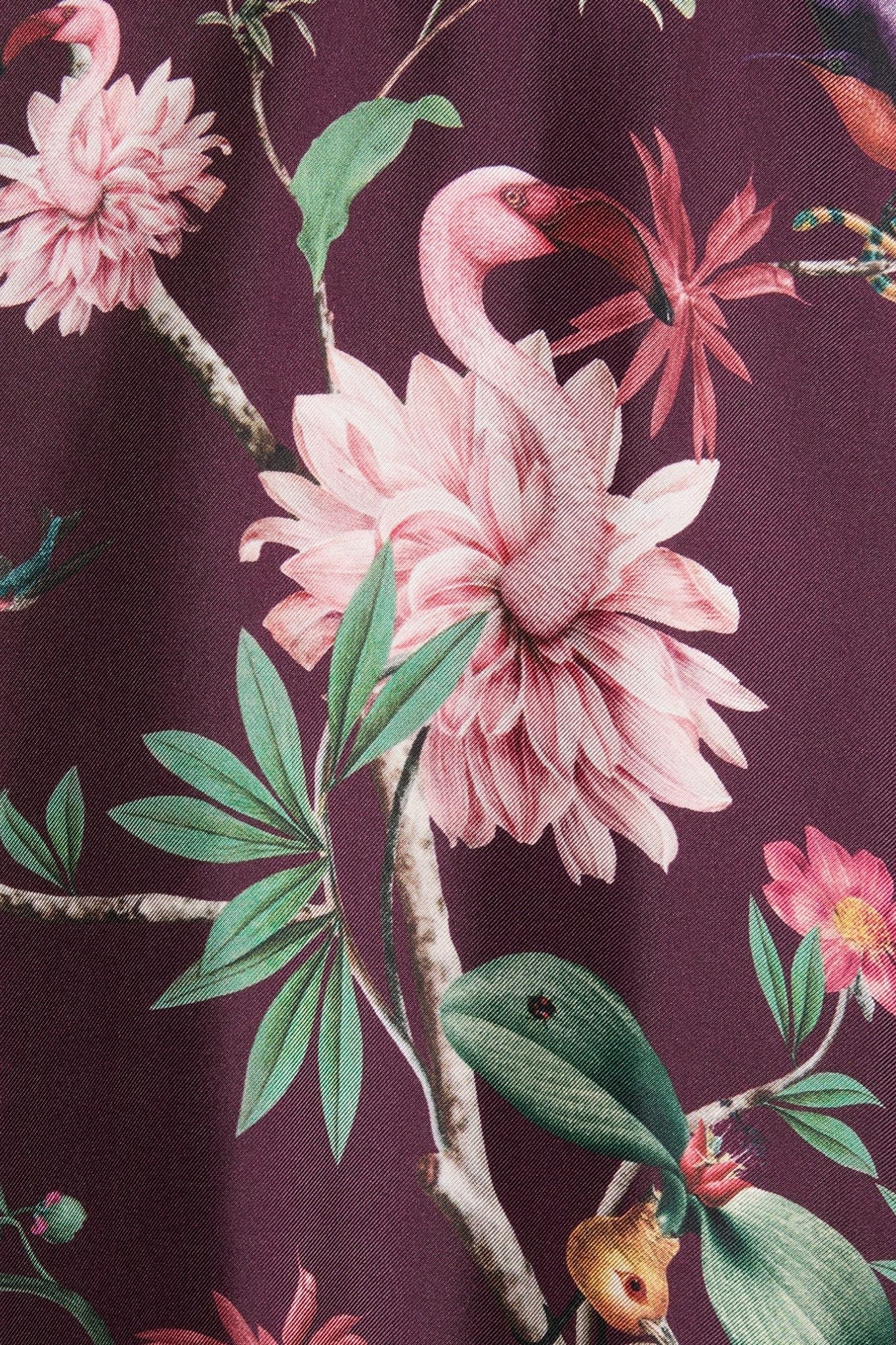 La Doublej Square Kaftan - Vermillion