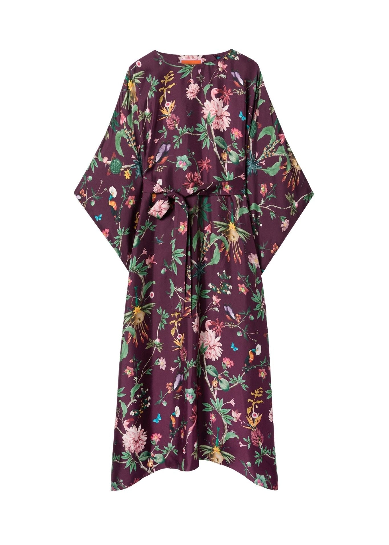 La Doublej Square Kaftan - Vermillion