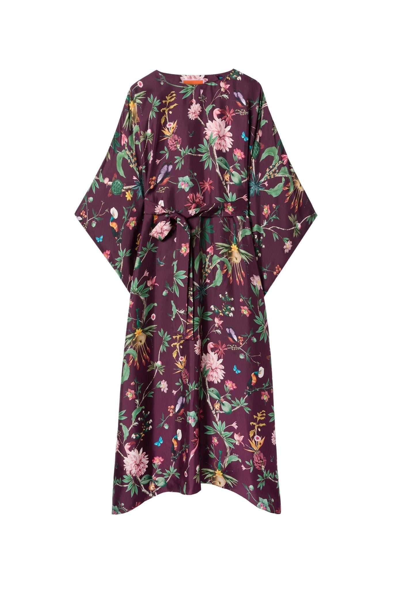 La Doublej Square Kaftan - Vermillion