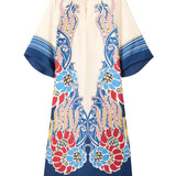 La Doublej the Kaftan (Placée) - Vermillion