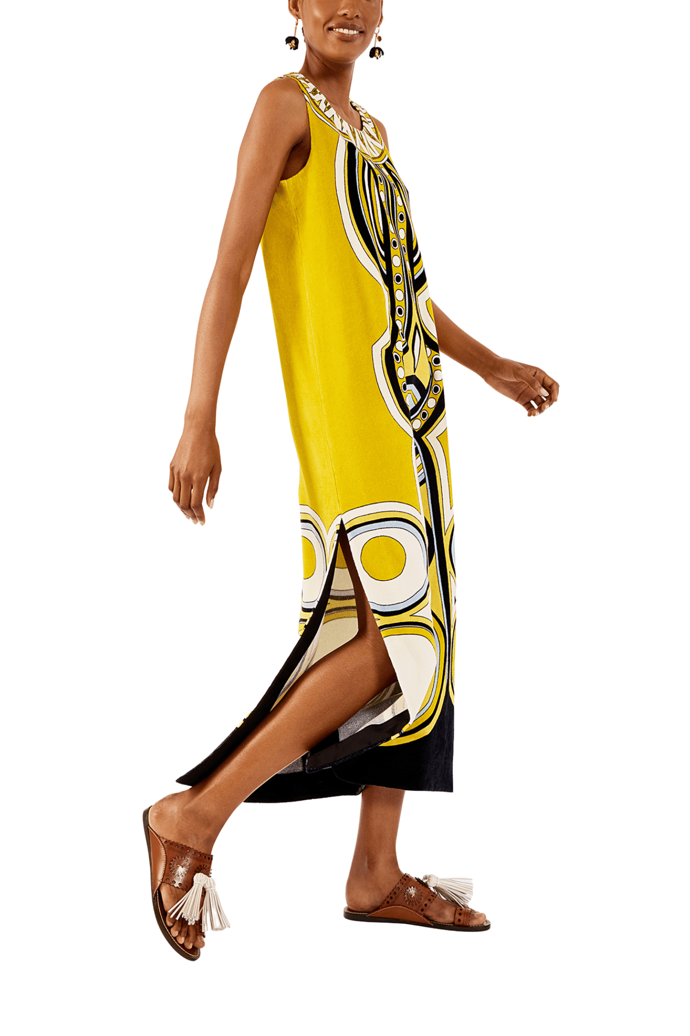 La DoubleJ Totem Dress - Vermillion