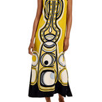 La DoubleJ Totem Dress - Vermillion