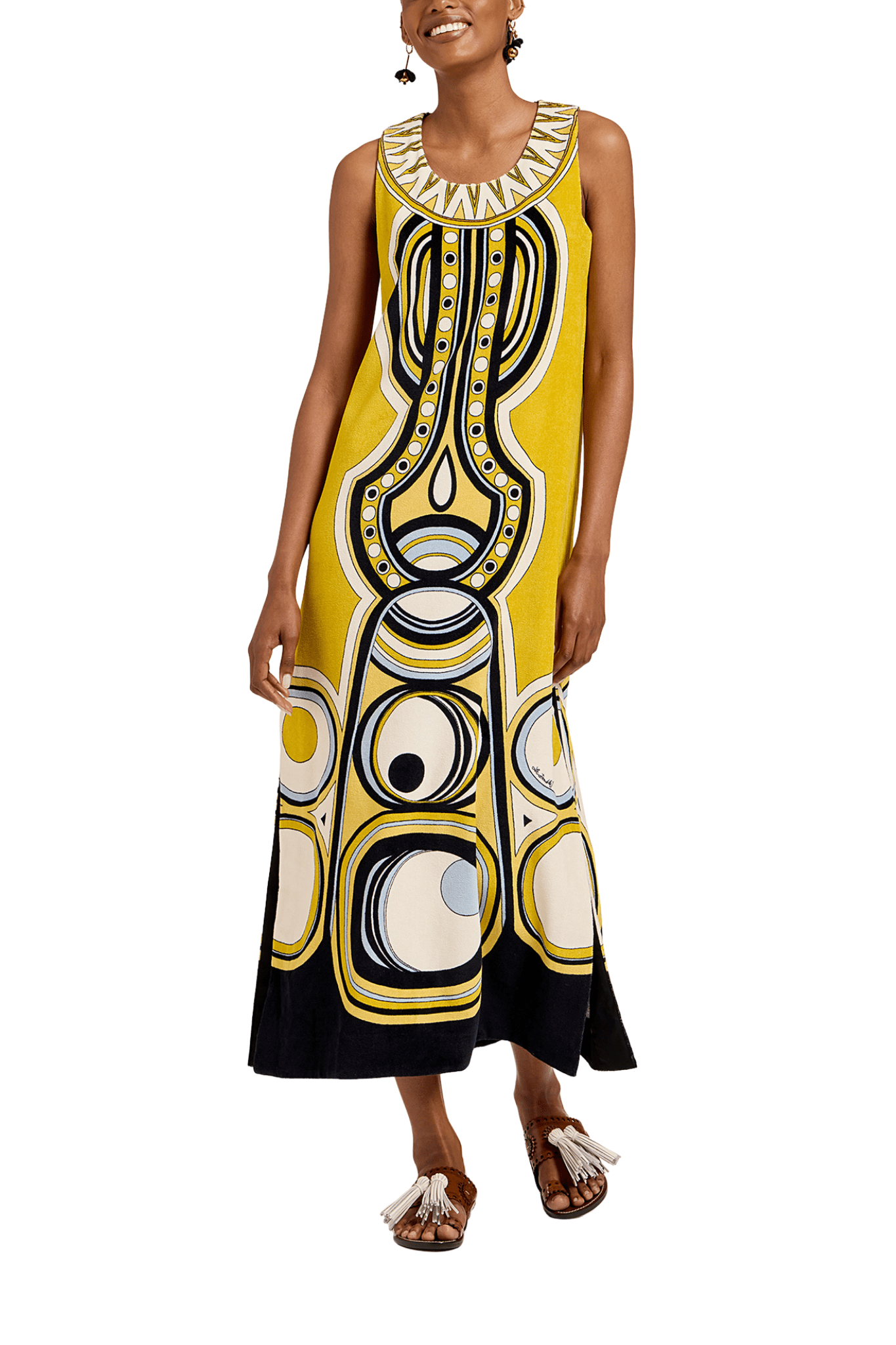 La DoubleJ Totem Dress - Vermillion