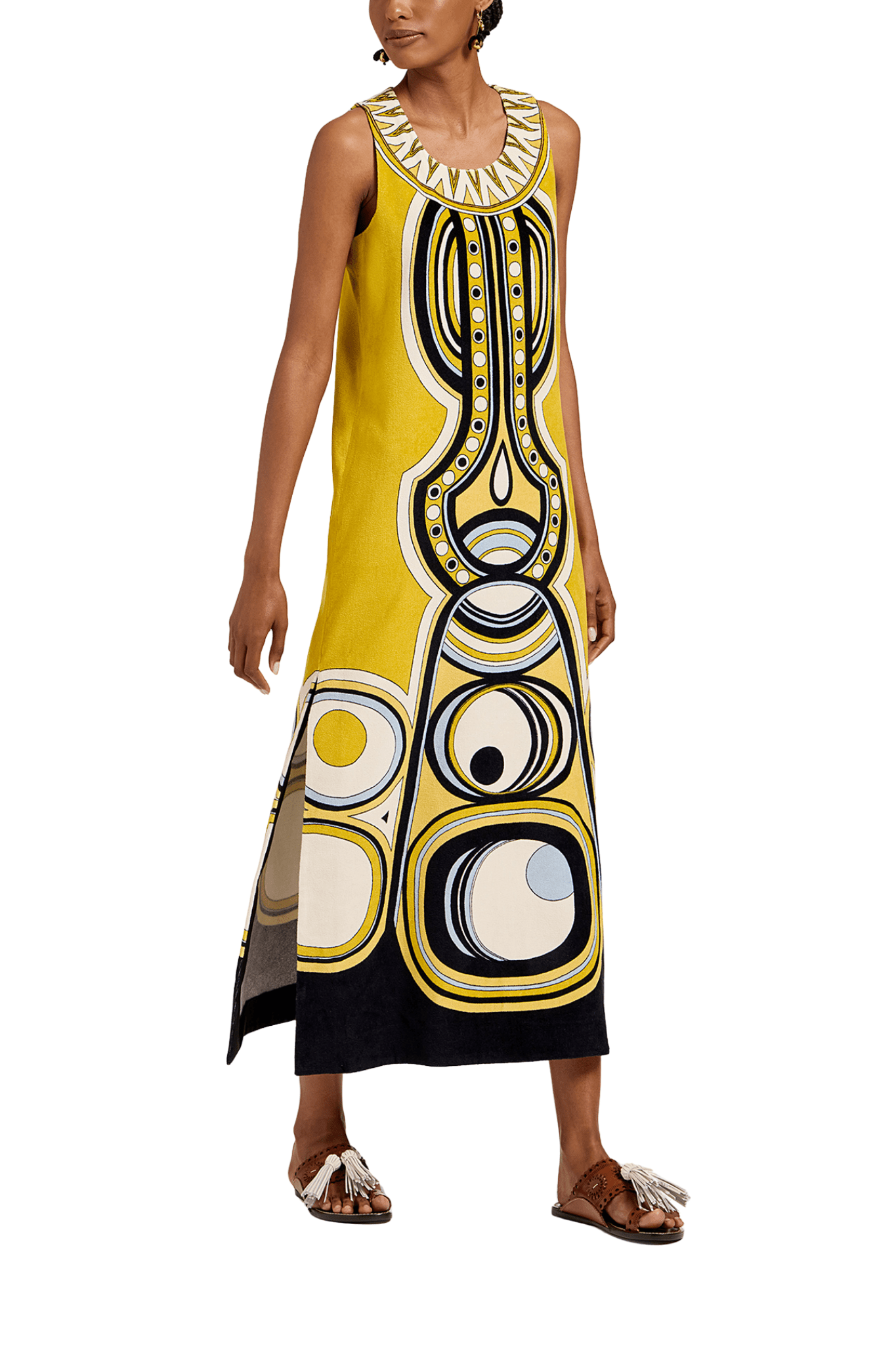 La DoubleJ Totem Dress - Vermillion