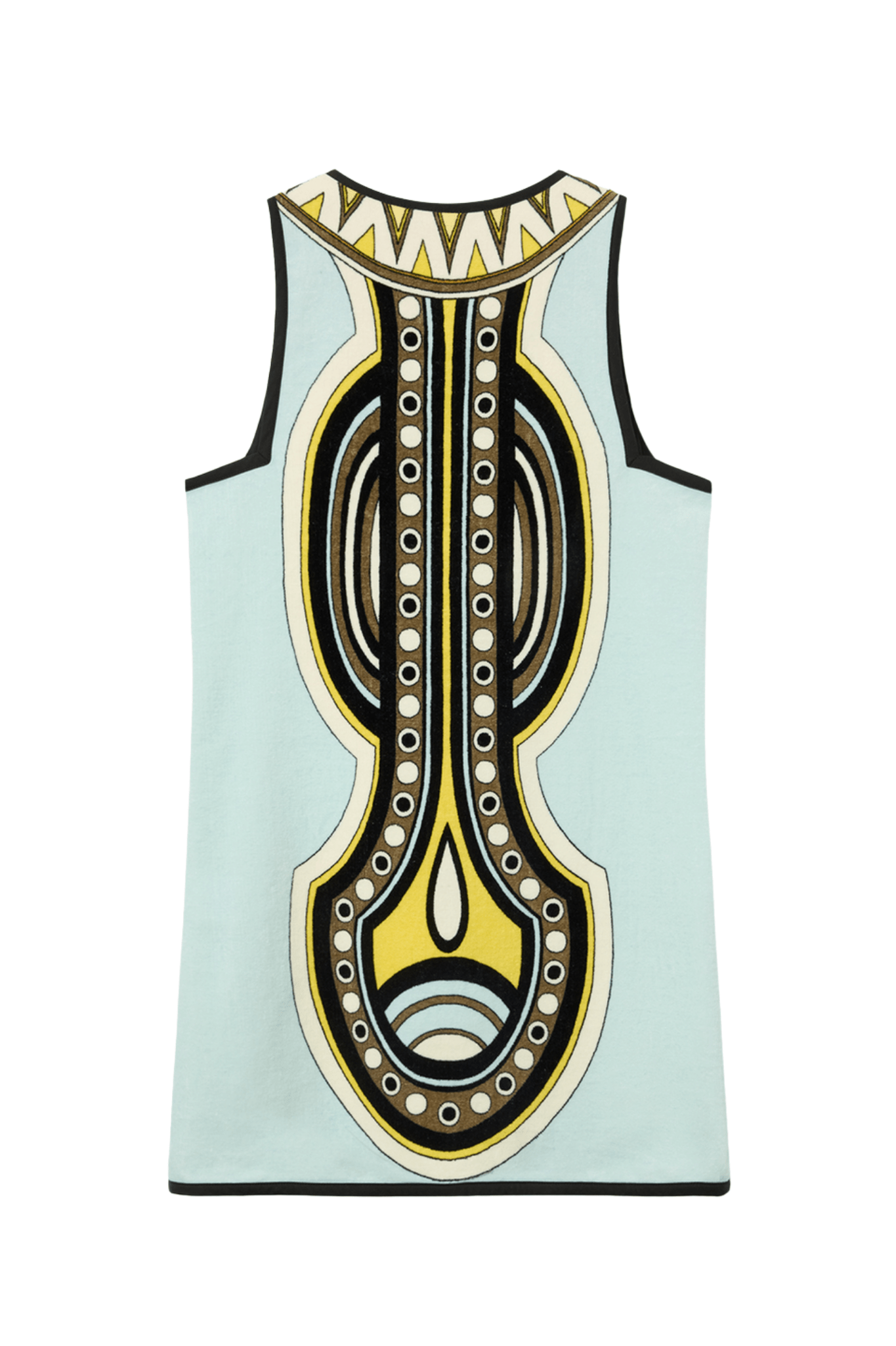La DoubleJ Totem Mini Dress Placée - Vermillion