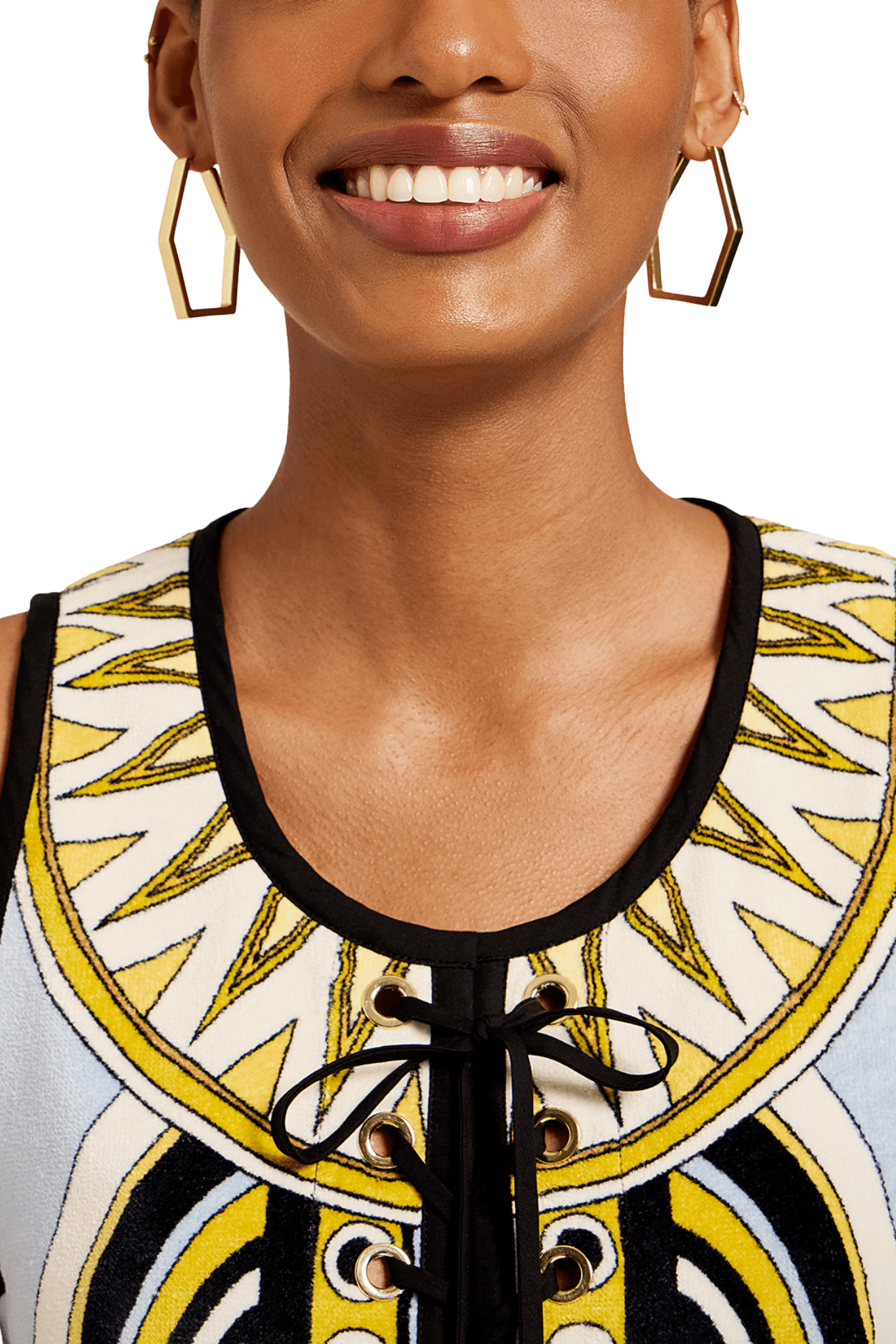 La DoubleJ Totem Mini Dress Placée - Vermillion