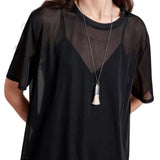 La Ligne Alexi Tee - Vermillion