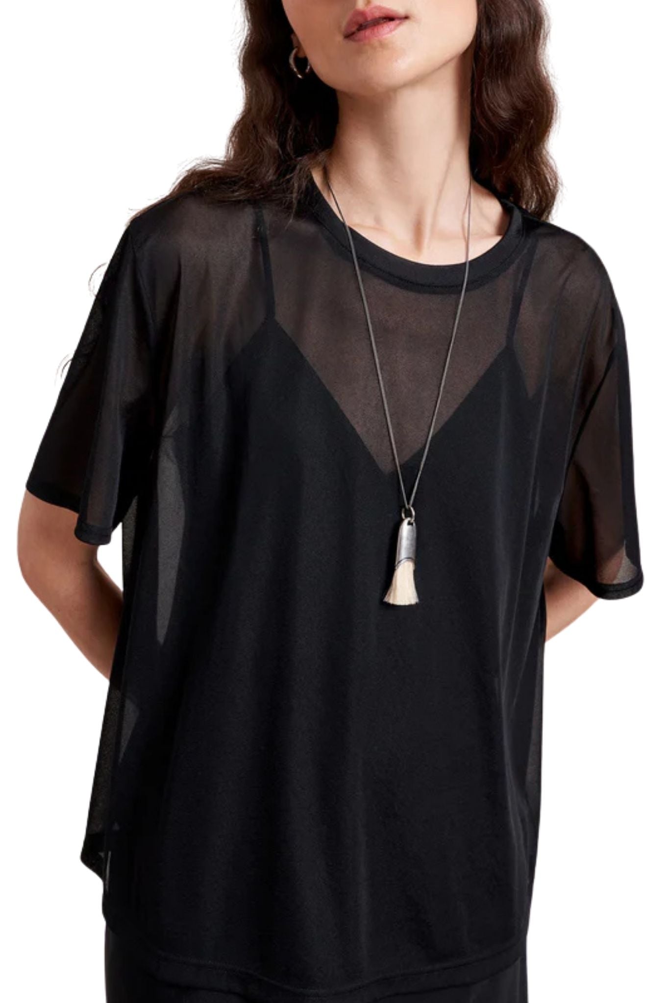 La Ligne Alexi Tee - Vermillion