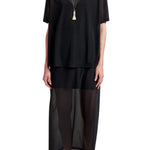 La Ligne Alexi Tee - Vermillion