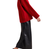 La Ligne Archie Turtleneck - Vermillion