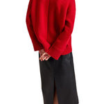 La Ligne Archie Turtleneck - Vermillion