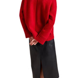 La Ligne Archie Turtleneck - Vermillion