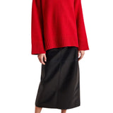 La Ligne Archie Turtleneck - Vermillion