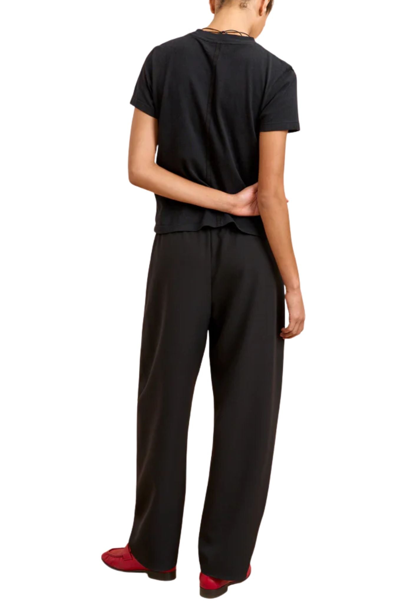 La Ligne Barrel Colby Pant - Vermillion