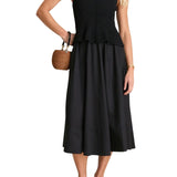 La Ligne Cara Dress - Vermillion