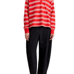 La Ligne Cassie Polo - Vermillion