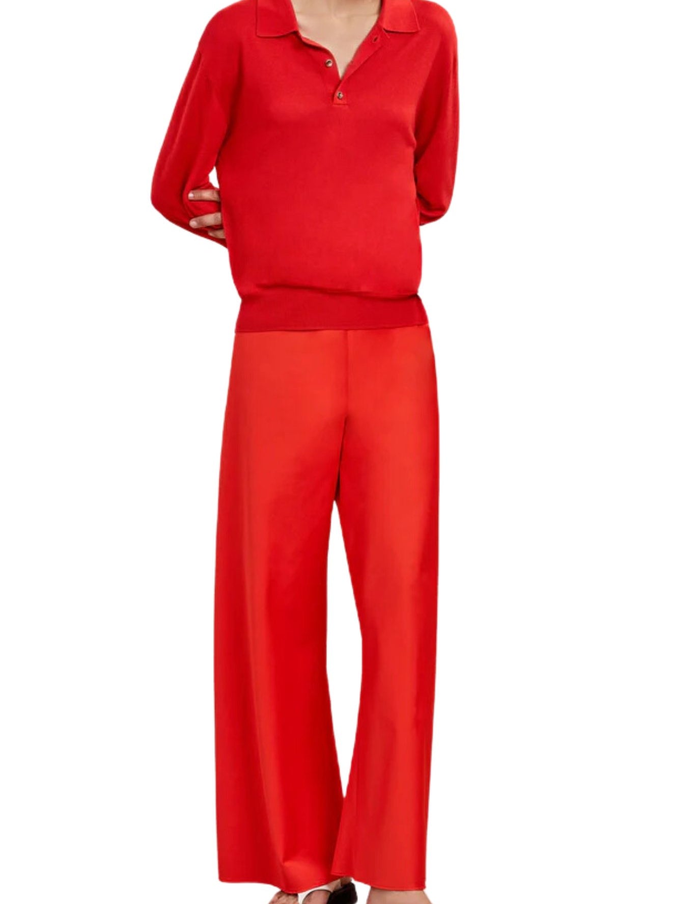 La Ligne Colby Pant - Vermillion