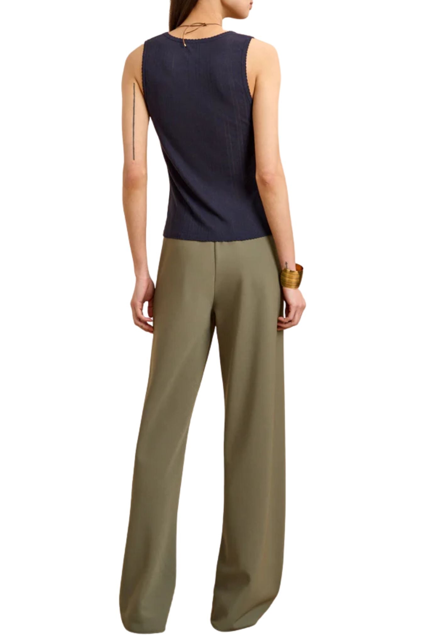 La Ligne Colby Pant - Vermillion