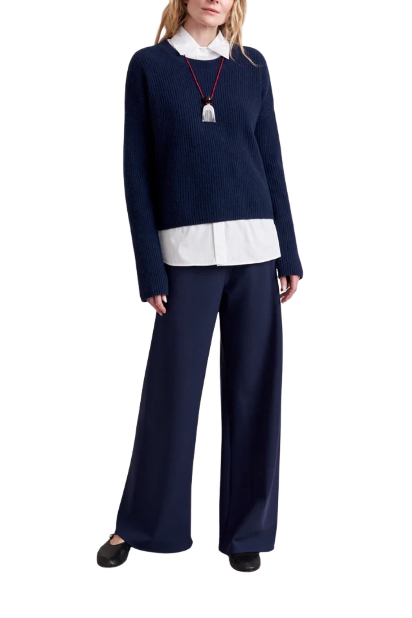 La Ligne Colby Pant - Vermillion