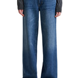 La Ligne Concorde Low Rise Jean - Vermillion