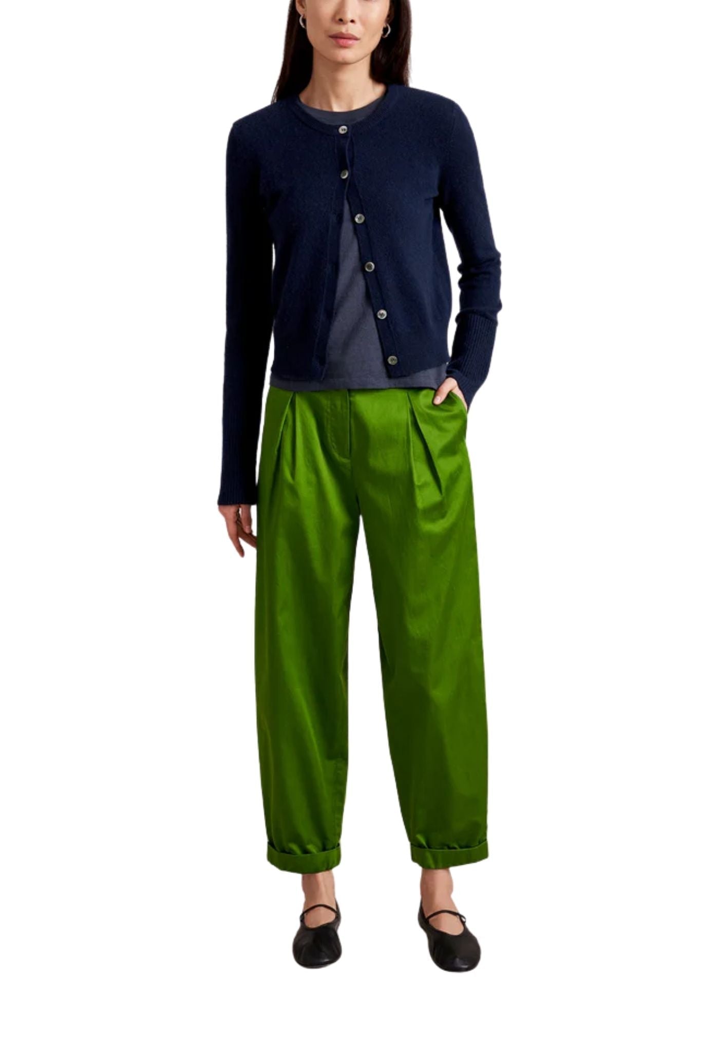 La Ligne Conrad Trousers - Vermillion