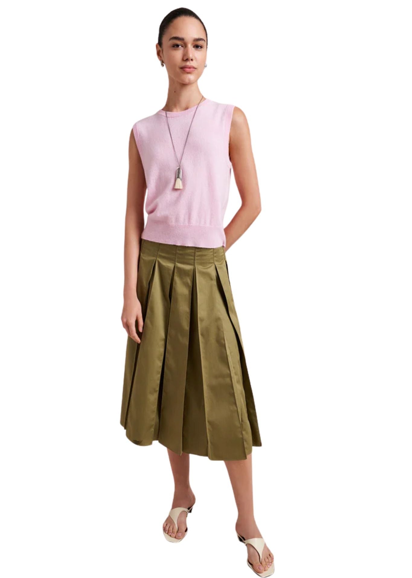 La Ligne Cora Skirt - Vermillion