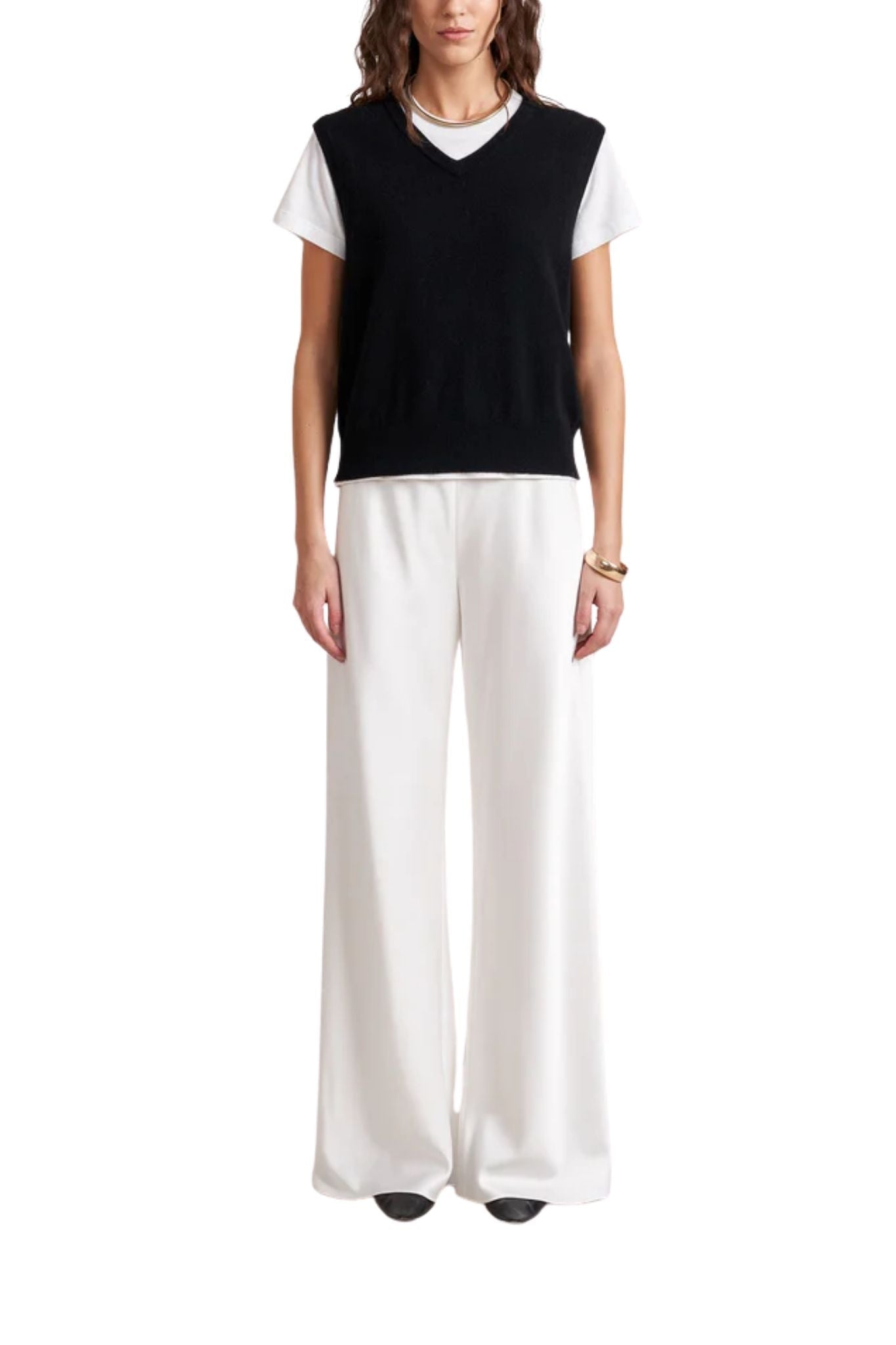 La Ligne Cotton Poplin Colby (lined) - Vermillion