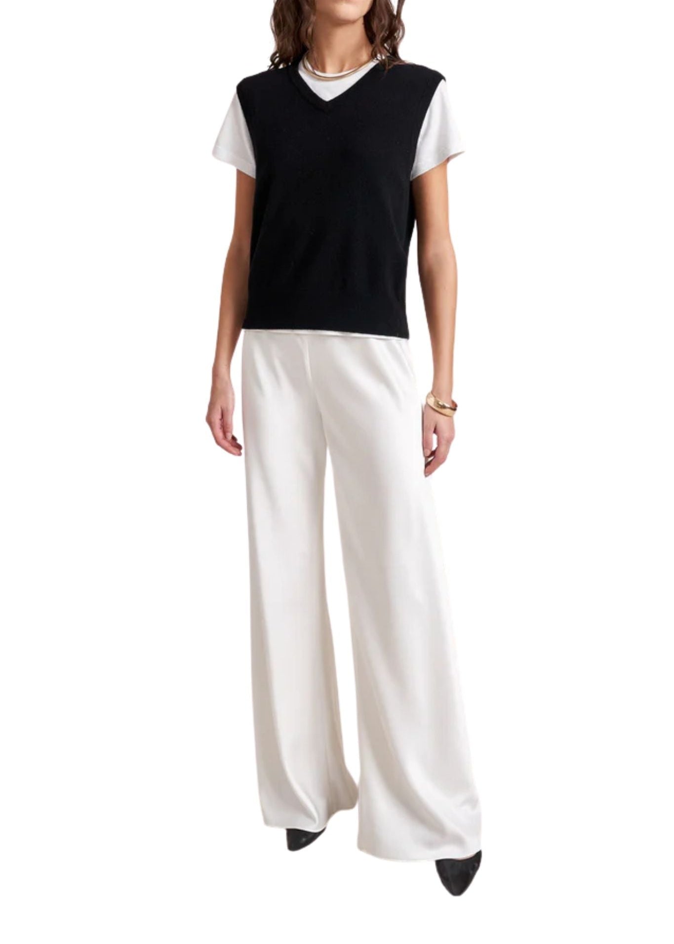 La Ligne Cotton Poplin Colby (lined) - Vermillion