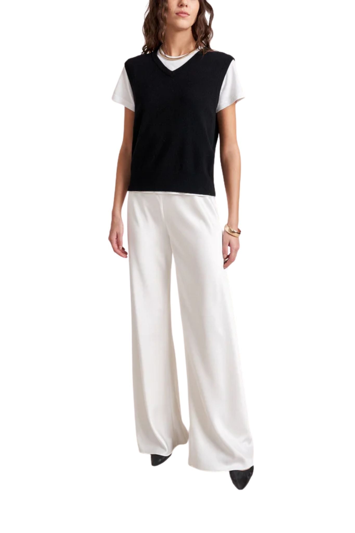 La Ligne Cotton Poplin Colby (lined) - Vermillion