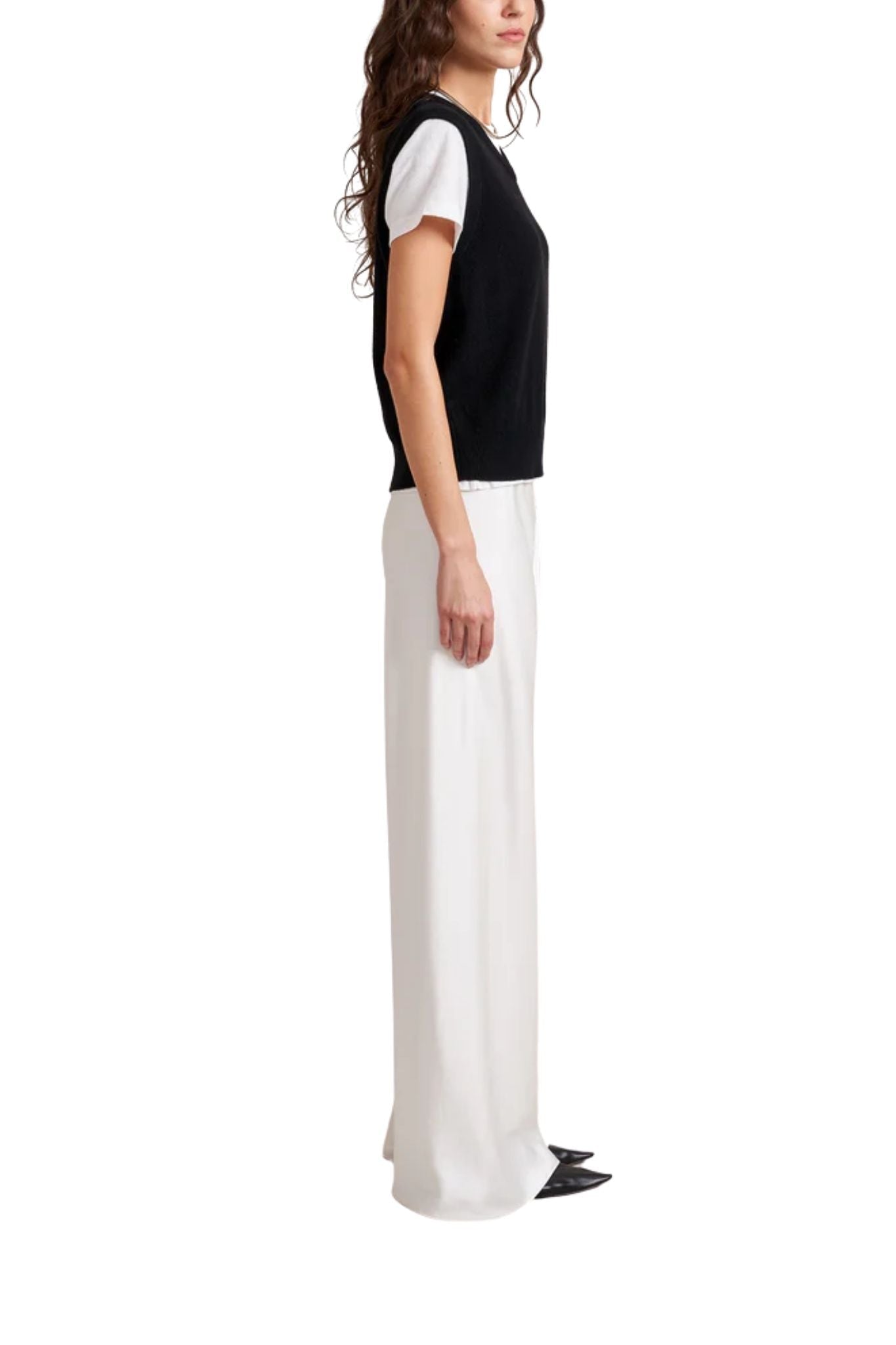 La Ligne Cotton Poplin Colby (lined) - Vermillion