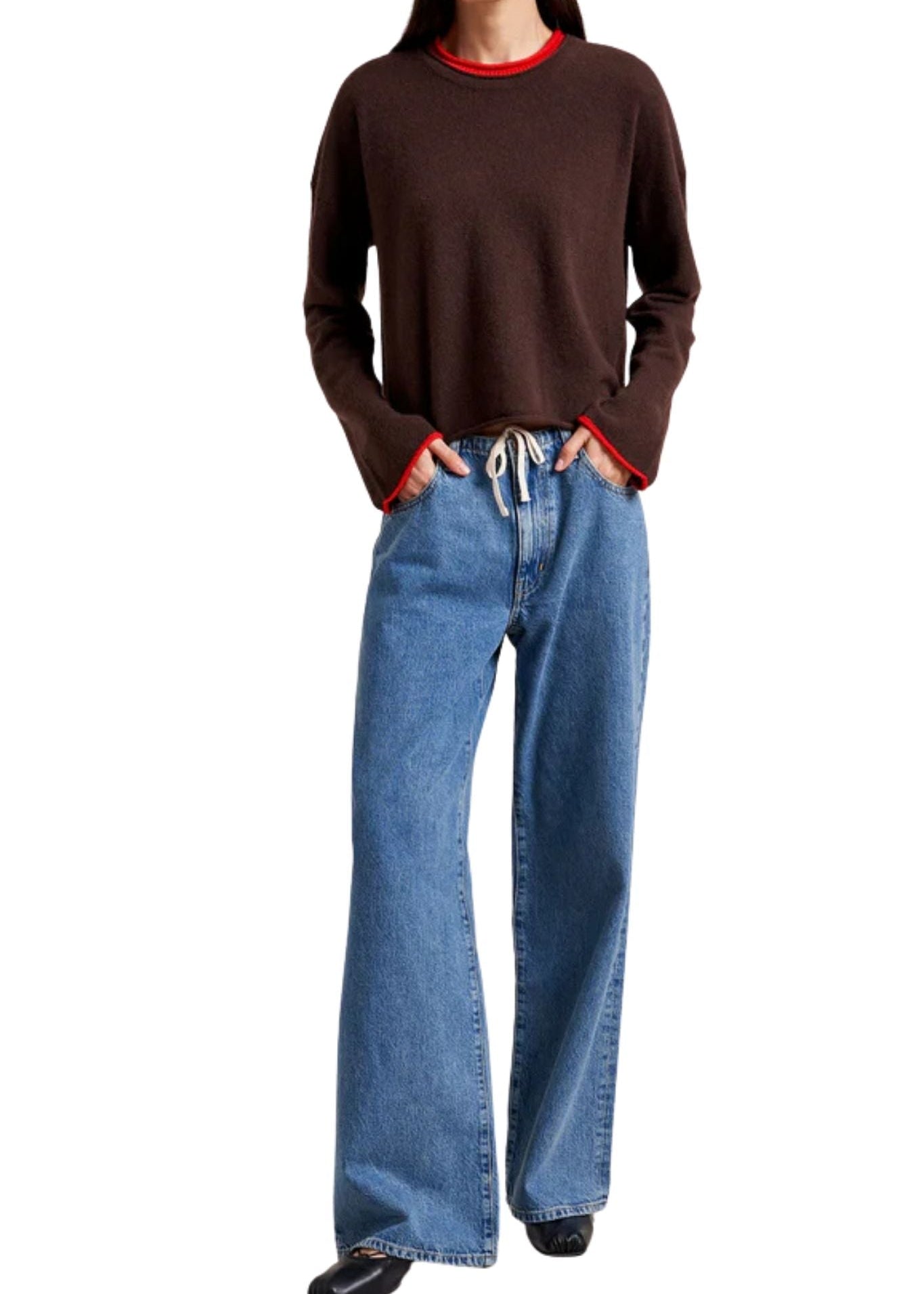 La Ligne Dominick Sweater - Vermillion