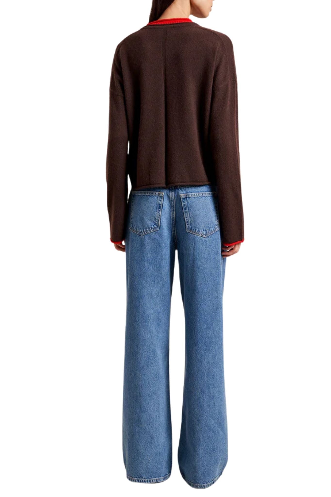 La Ligne Dominick Sweater - Vermillion