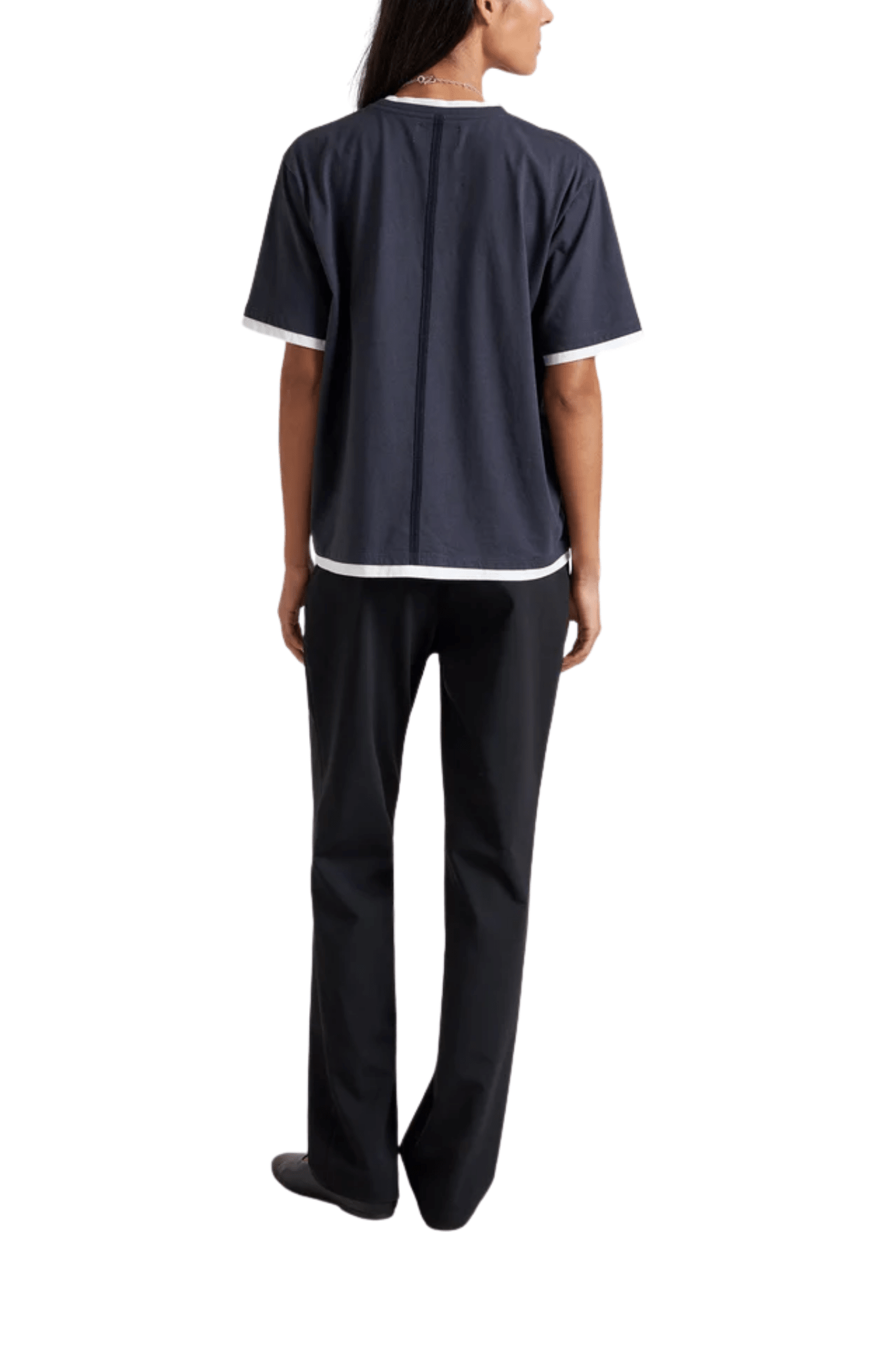 La Ligne Dominick Tee - Vermillion