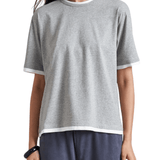 La Ligne Dominick Tee - Vermillion