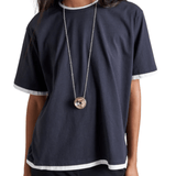 La Ligne Dominick Tee - Vermillion