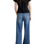 La Ligne Elastic Waist Jean - Vermillion