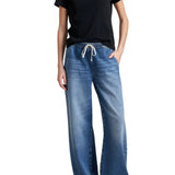 La Ligne Elastic Waist Jean - Vermillion