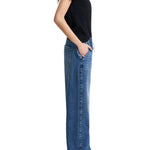 La Ligne Elastic Waist Jean - Vermillion