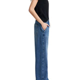 La Ligne Elastic Waist Jean - Vermillion